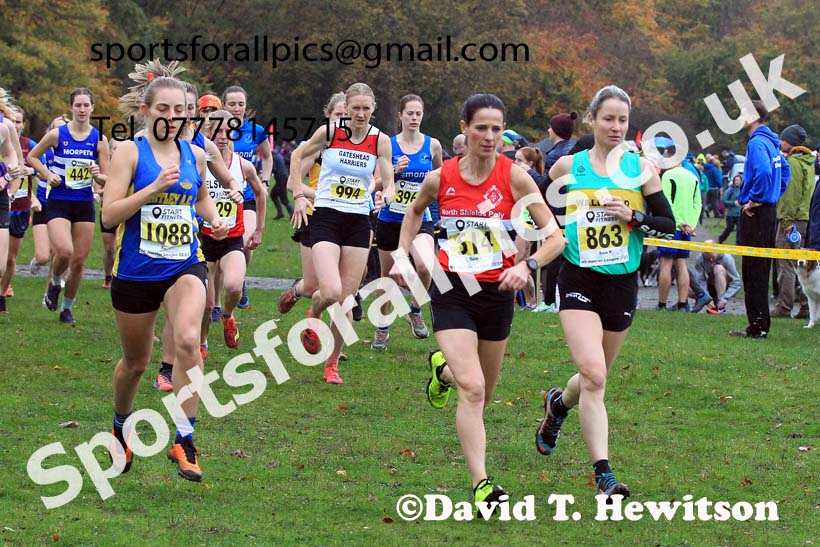 Senior women 2022 Start Fitness NEHL, Lambton Castle, Durham.  Photo: David T. Hewitson/Sports for All Pics